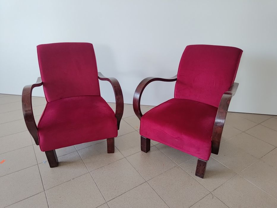 Fotel w stylu Art Déco, Halabala