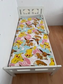 Łóżko dla dzieci Ikea KRITTER 70x160cm z materacem