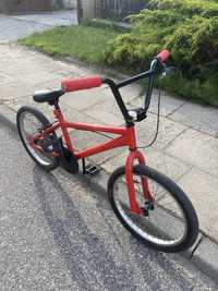 Rower BMX czerwony