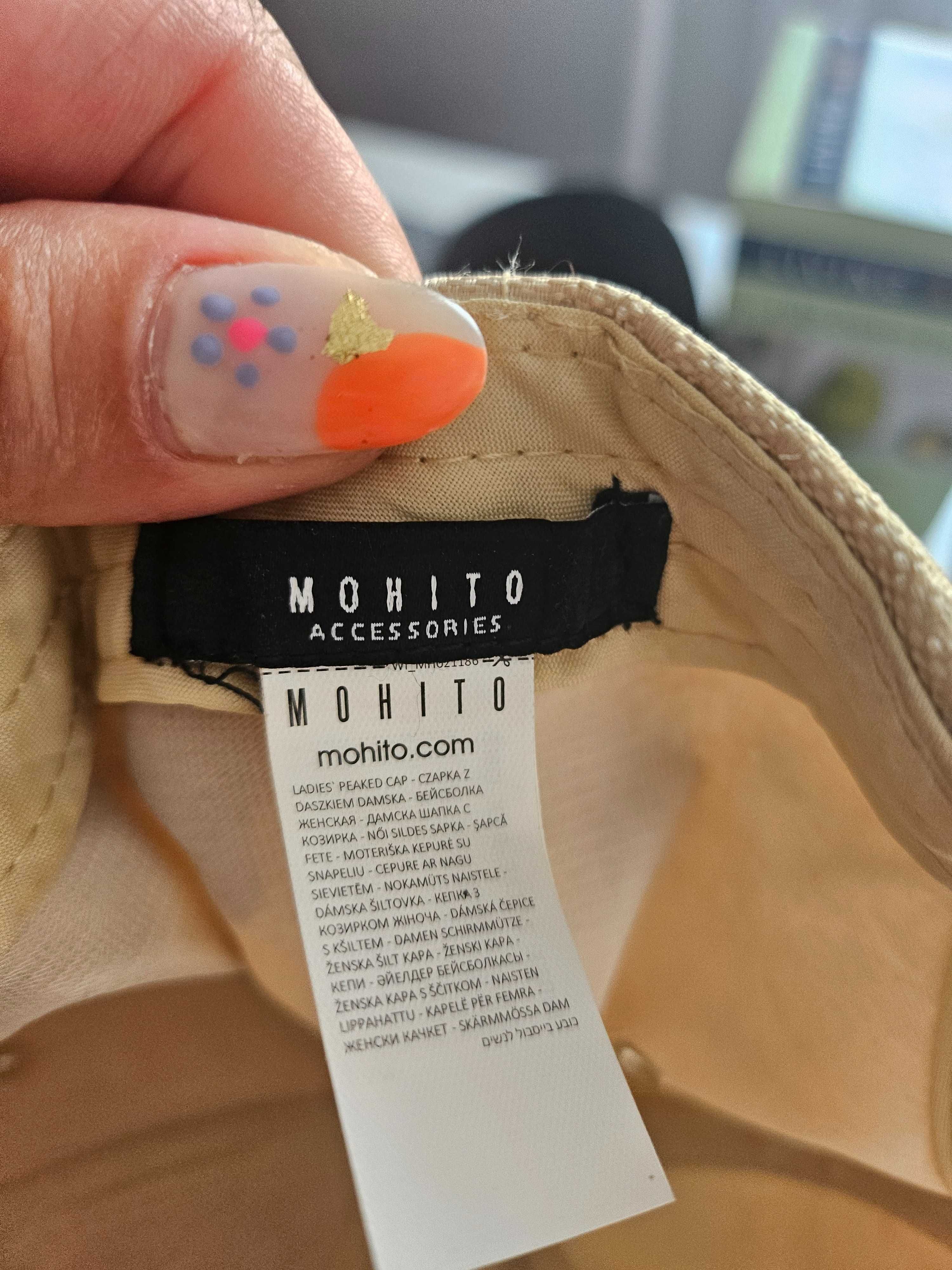 Super zestaw  damskich czapek z daszkiem  H&M Mohito