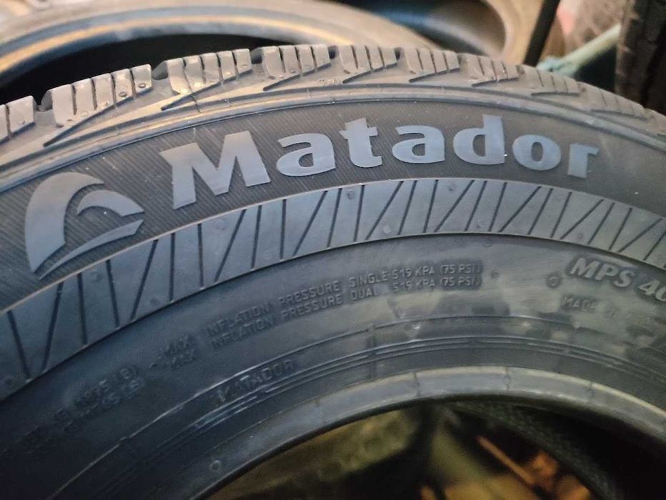 185R14C,  185/80R14C Matador dwie nowe opony całoroczne