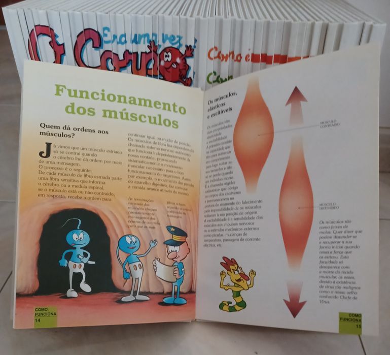 Coleção de livros O Corpo Humano