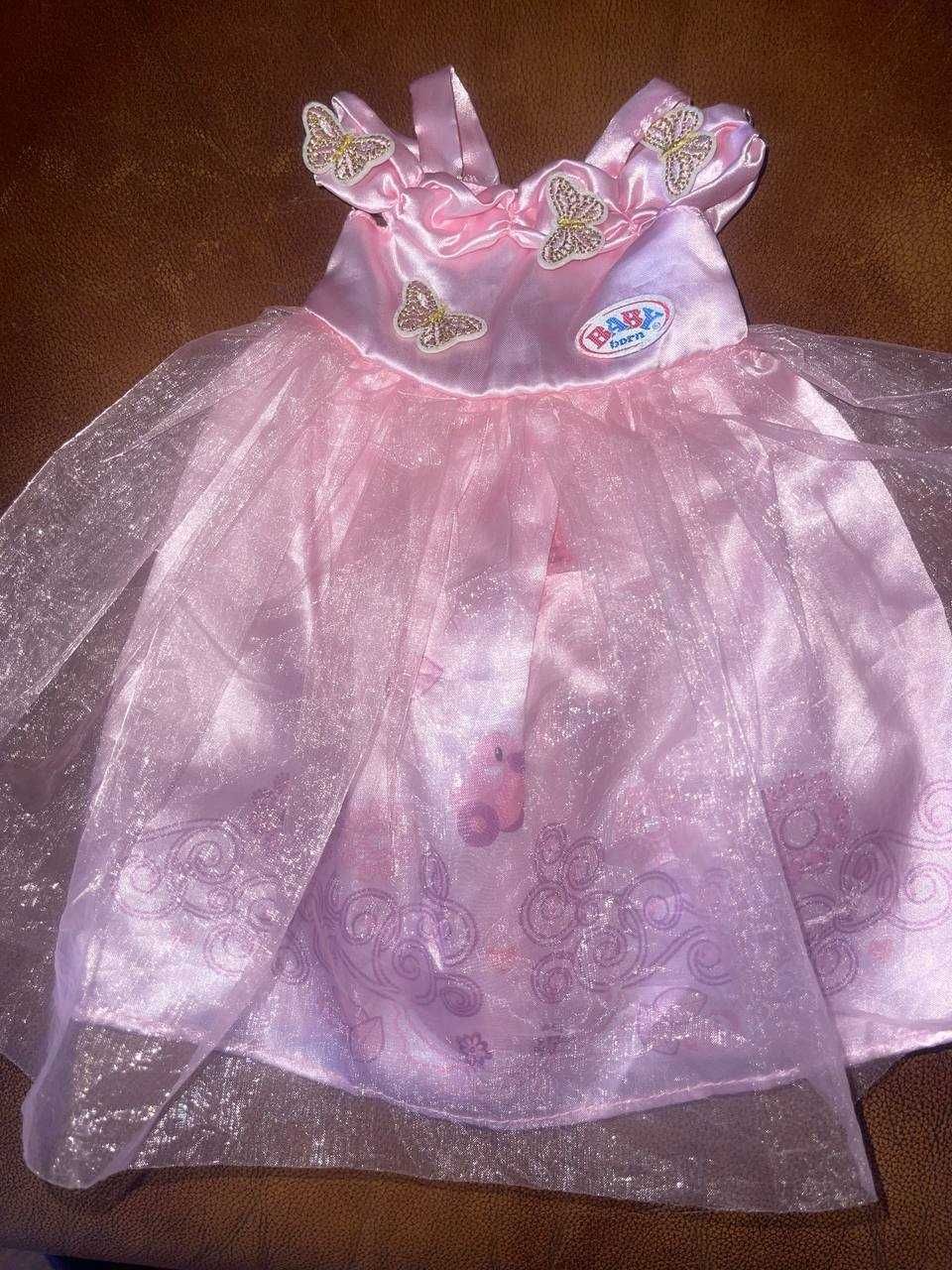 Нова гарна сукня для ляльки Baby born Zapf creation