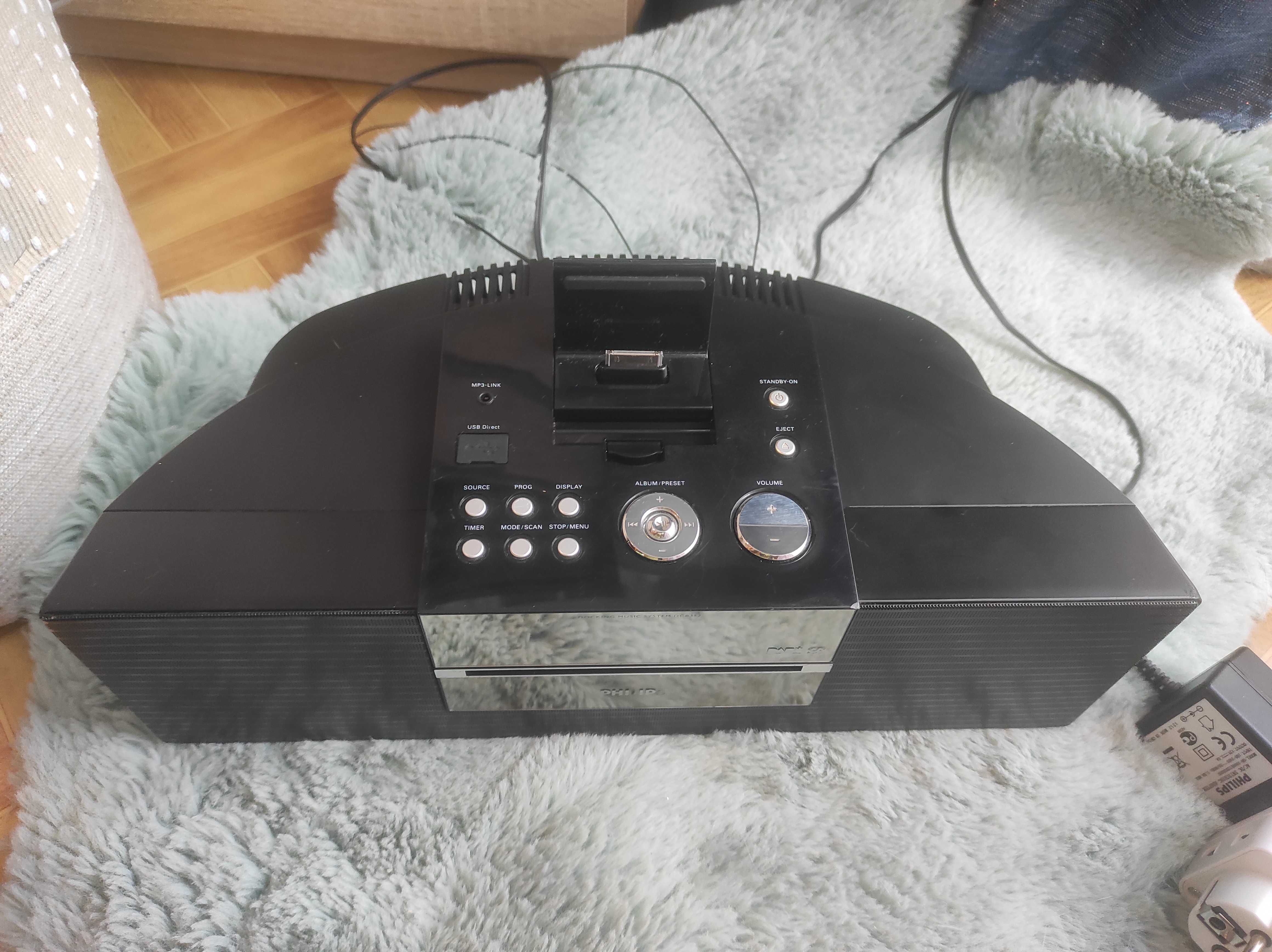 Mini wieża philips dcb352/10 Fm DAB+ CD USB AUX IPOD.