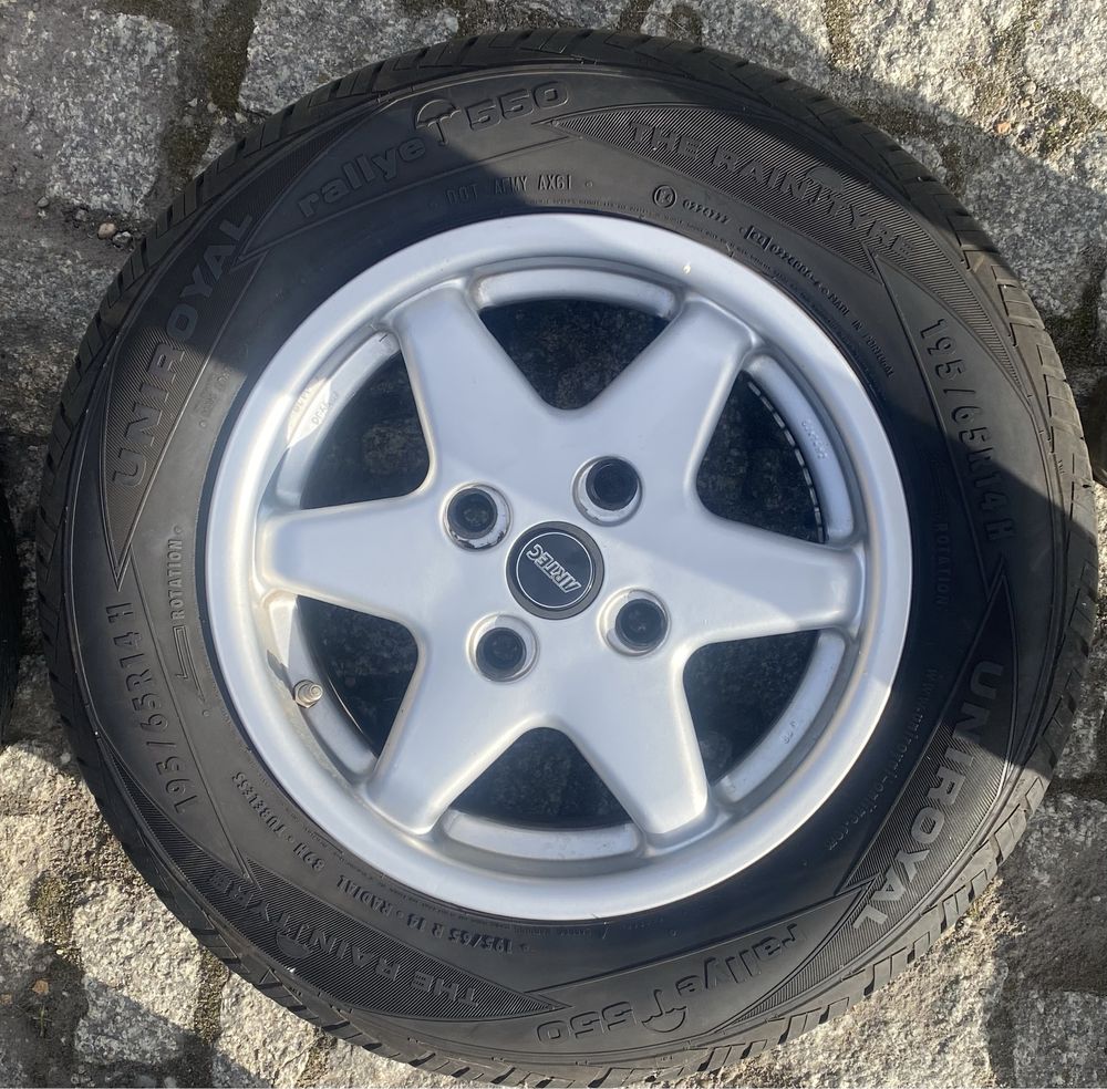 Koła alufelgi 4x114,3 Hona Prelude Kia mazda Opony 195/65 r14