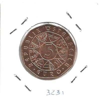 Áustria - - - 5 Euros - 2014 - - - Aventura no Ártico - - - Moeda