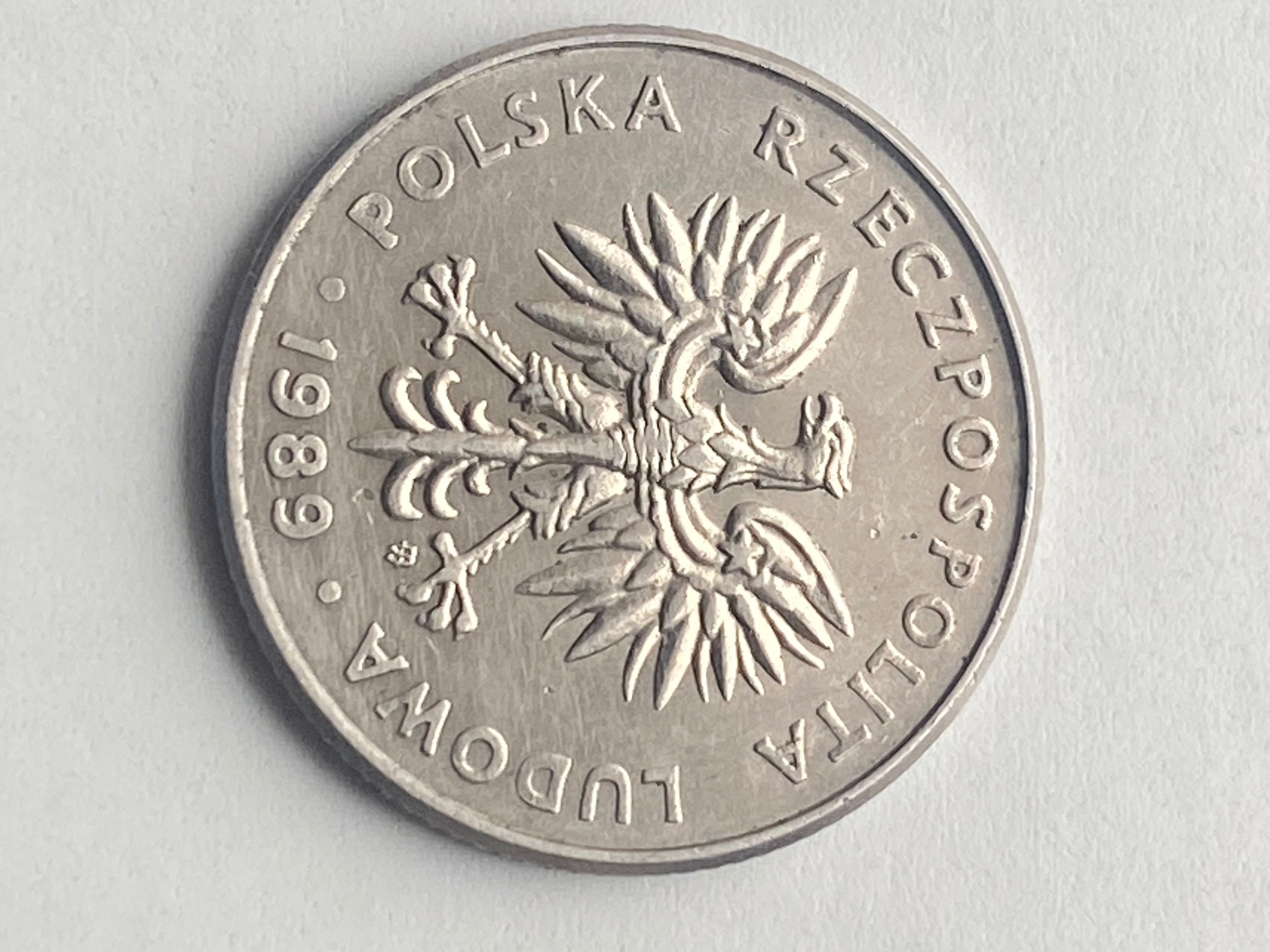 Moneta 20 złotych 1989 rok