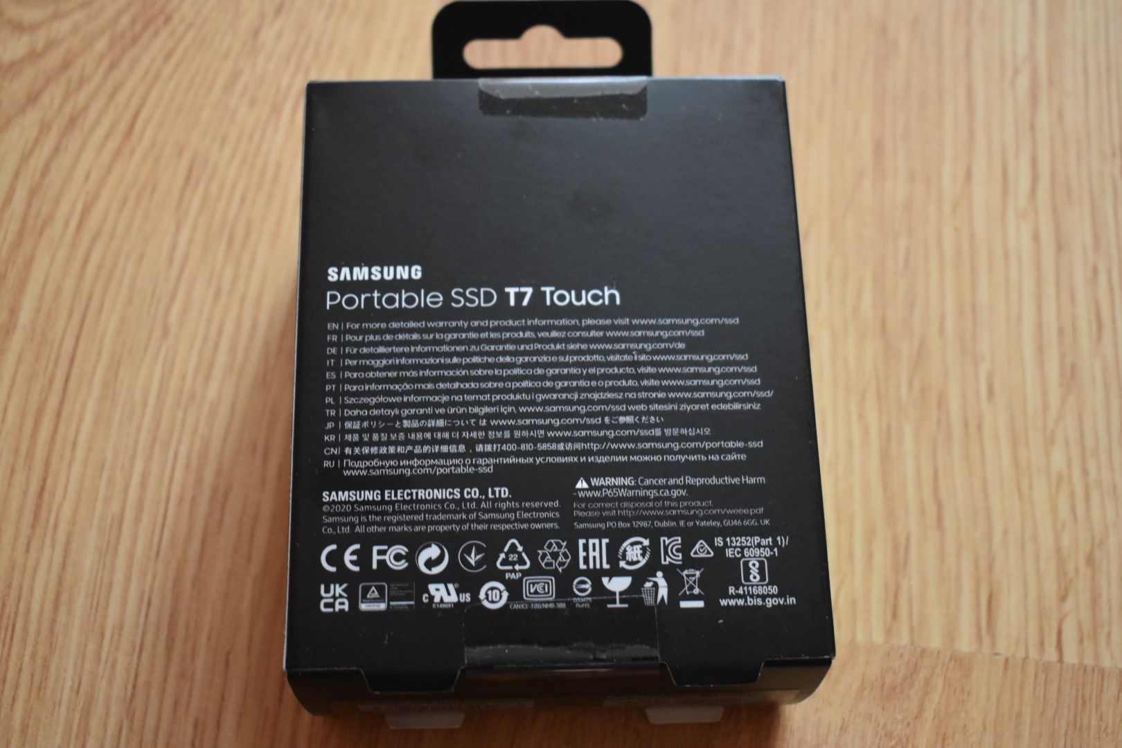 Przenośny dysk SSD Samsung T7 Touch 2 TB