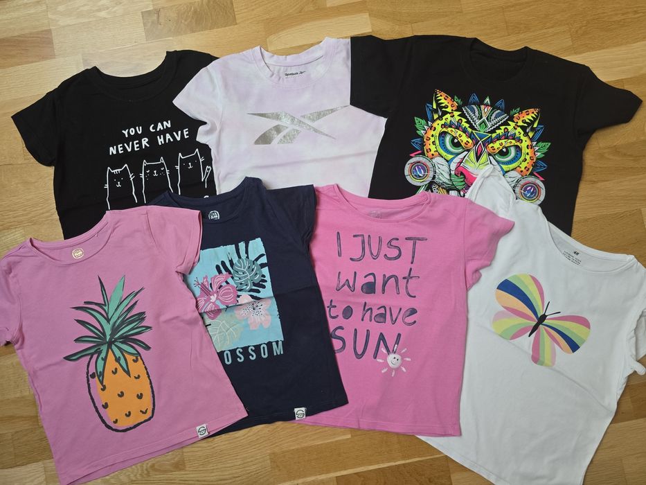 Zestaw, paka ubrań 134