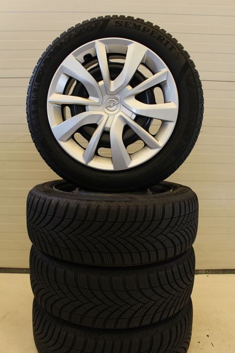 koła zimowe do opel corsa f peugeot citroen 16 4x108 et38 jak nowe