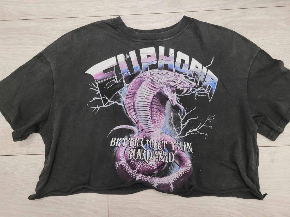 Crop Top Bluzka T shirt Bershka XS