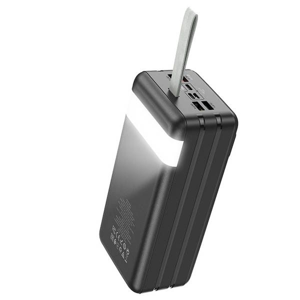 повербанк 60000mAh із швидкою зарядкою HOCO J86B + Ліхтарик