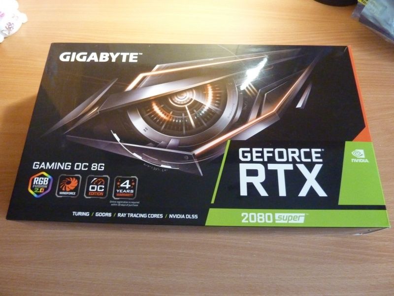 Gigabyte RTX 2080 Super Gaming OC 8 Gb 256 Bit