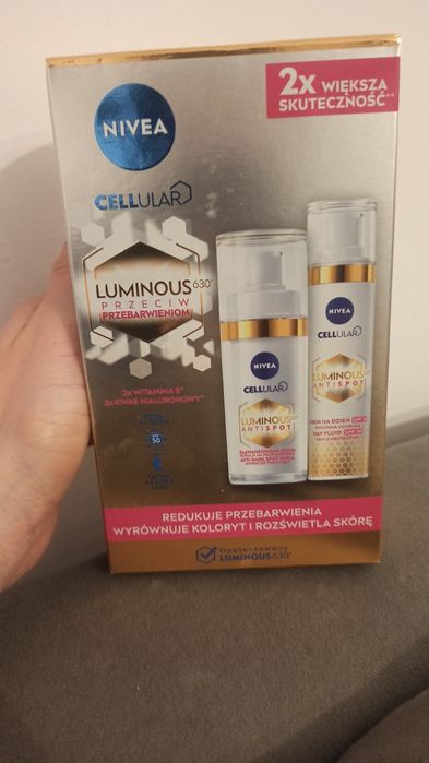 Zestaw nivea krem + serum