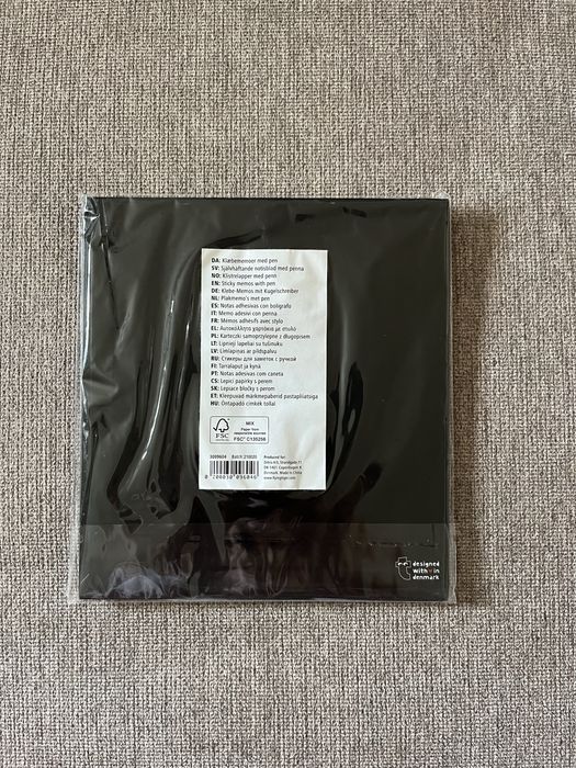 Bloco de notas adesivo + caneta | Flying Tiger | Novo com etiqueta