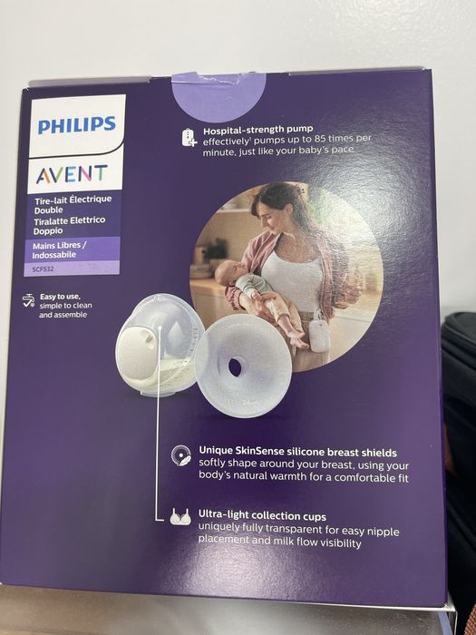 Bomba extratora de leite philips avent hands free