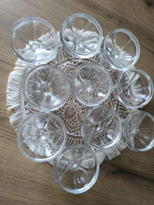 Zestaw 10 sztuk pucharki salaterki miski miseczki starocie