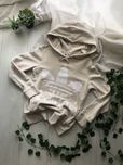 Bluza hoodie XS adidas bezowa