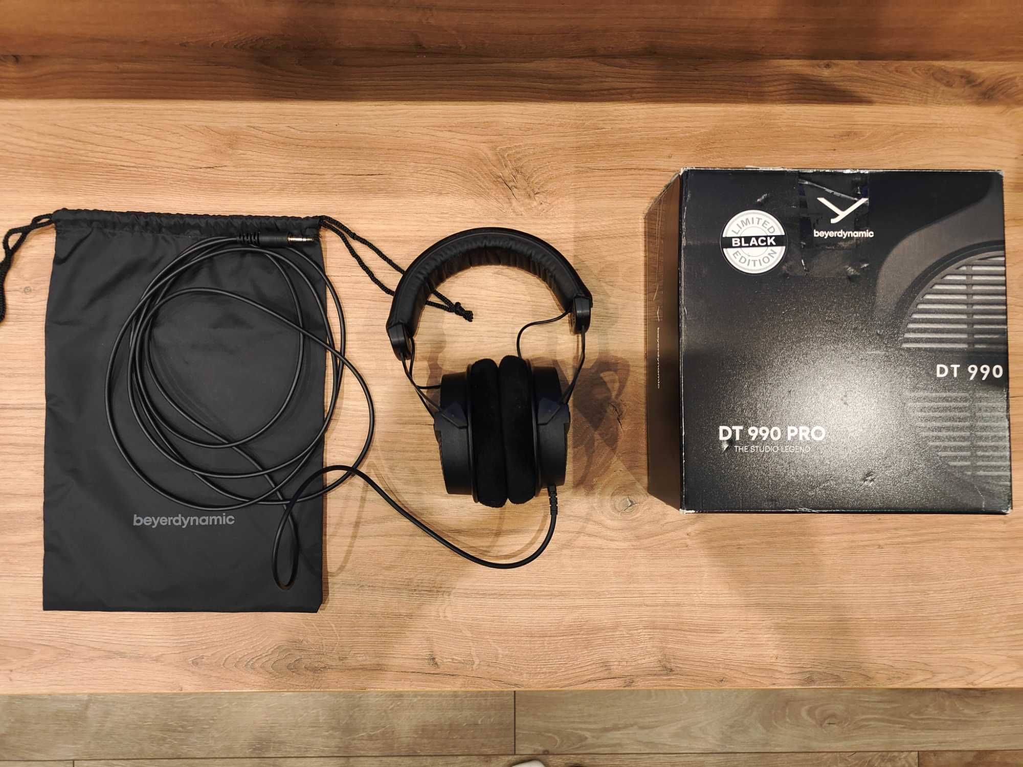 Słuchawki Beyerdynamic DT 990 PRO Black Edition 250 Ohm
