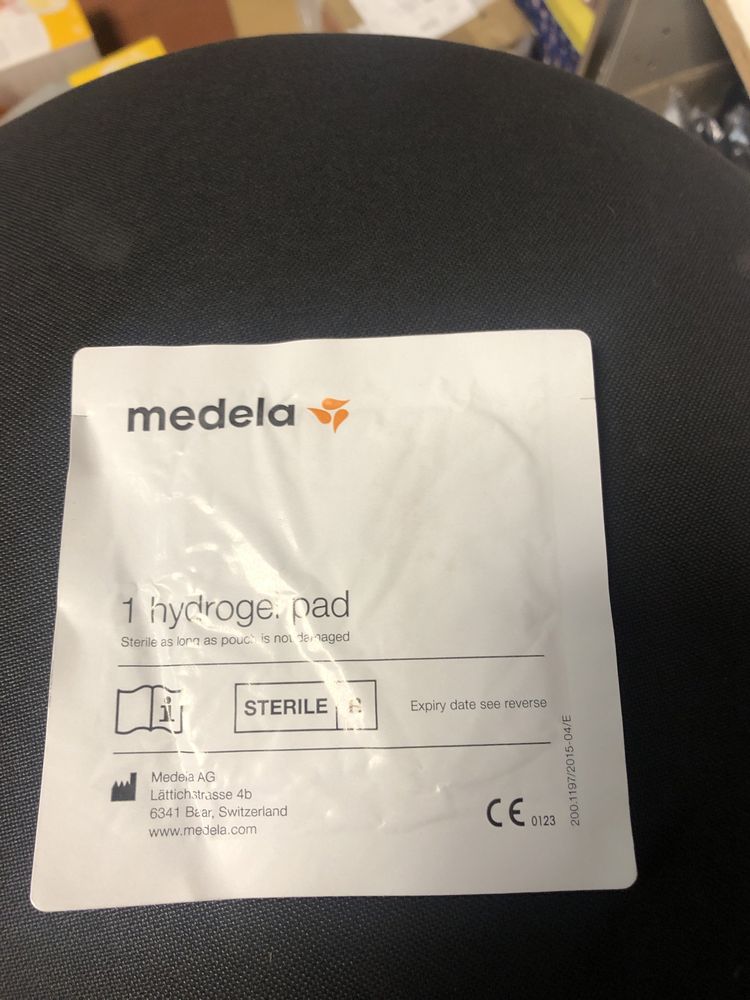 1 sz hydrogel pad wkladki hydrożelowe na brodawki medela