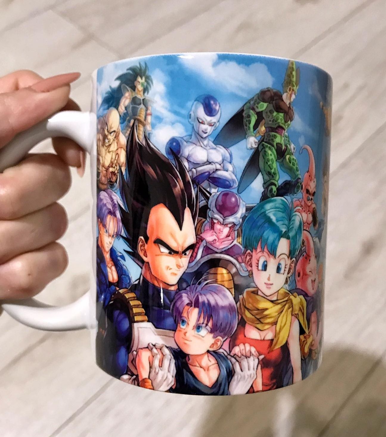 Kubek ceramiczny z nadrukiem Dragon Ball