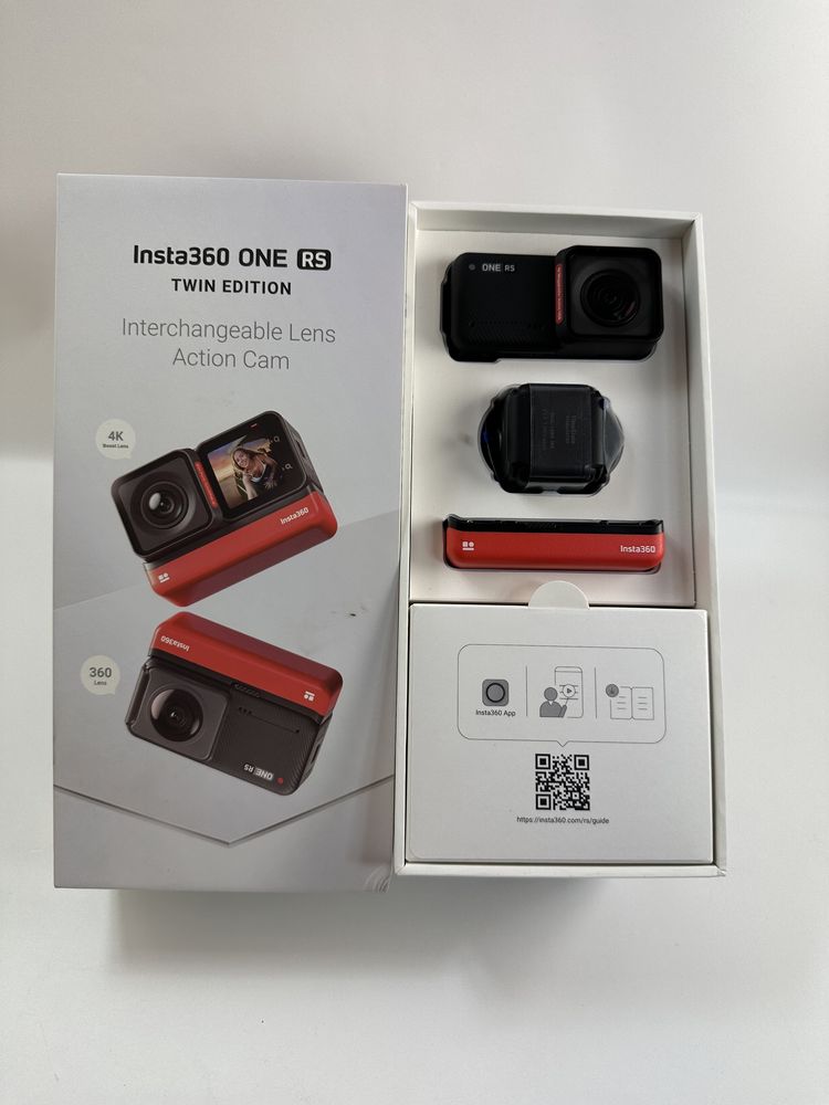 Insta360 One Rs 4K Twin Edition в ідеальному стані