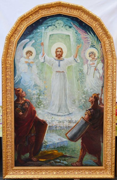 Ікона «Воскресіння Христове» модерн 133 × 79 см