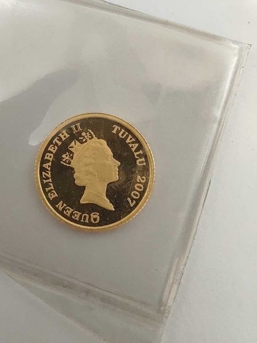 Монета инвестиционная золото 999.9