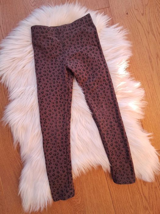 Ciepłe legginsy H&M R 116 5-6 lat