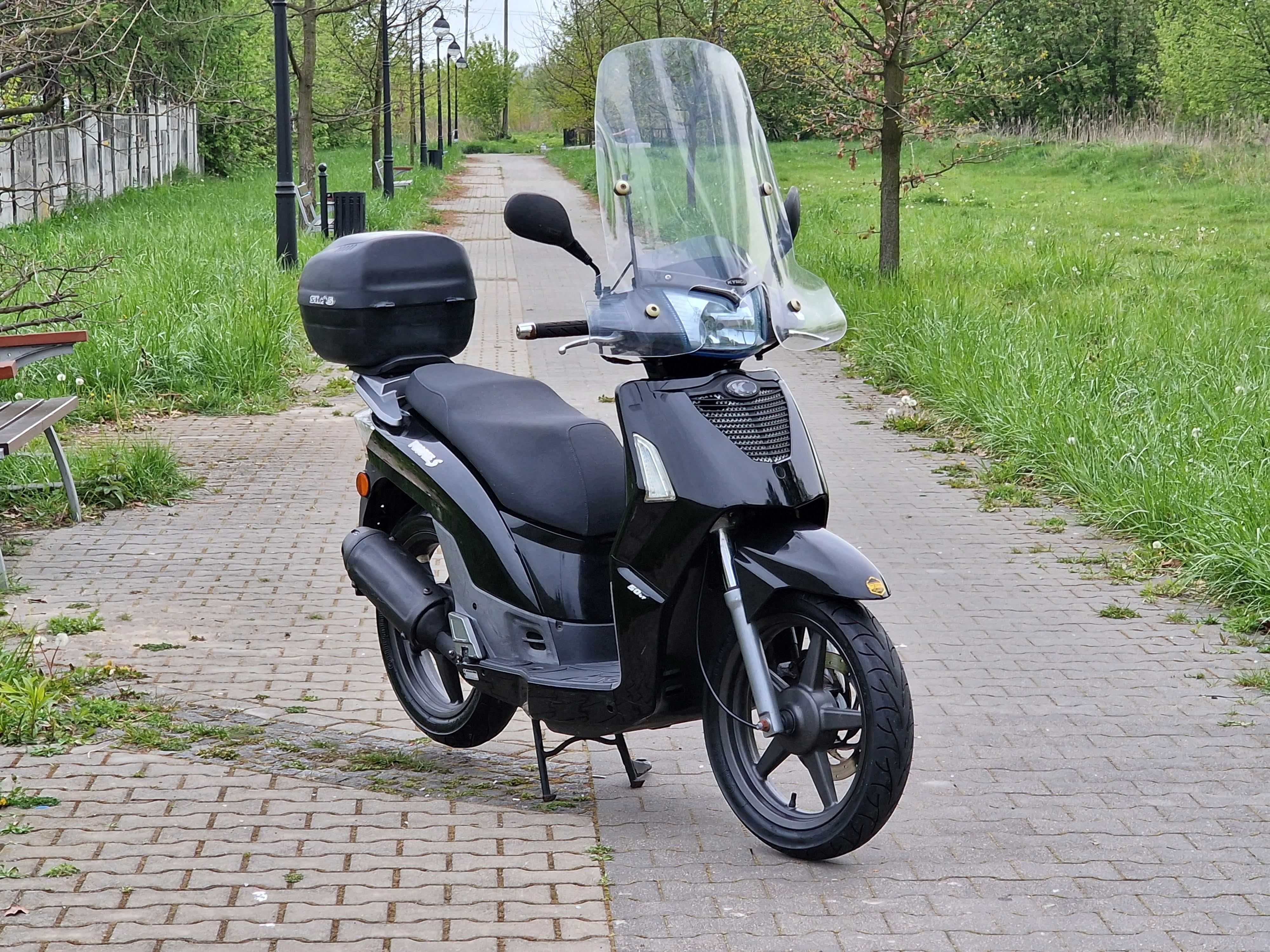 Skuter Kymco People S 50 4T na dużych kołach 16" * szyba * kufer*