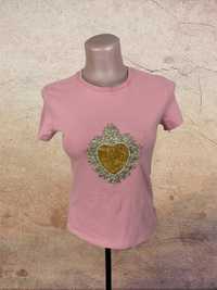 Moschino Jeans roz. S damska koszulka t-shirt
