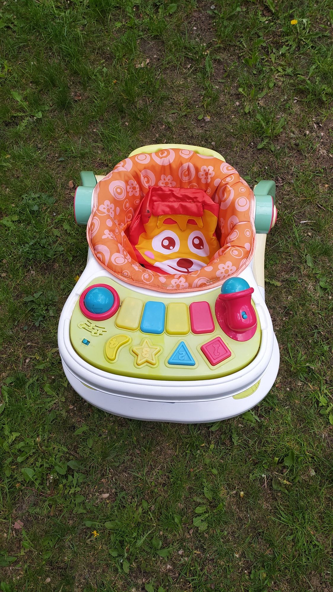 Chodzik, 4w1, jeździk, pchacz, krzesełko do karmienia dla dzieci