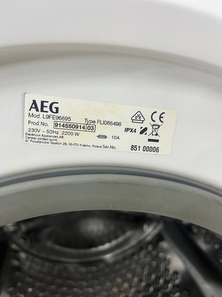 ГАРАНТИЯ! Стиральная машина AEG L9FE96695 Стиралка бу купить киев