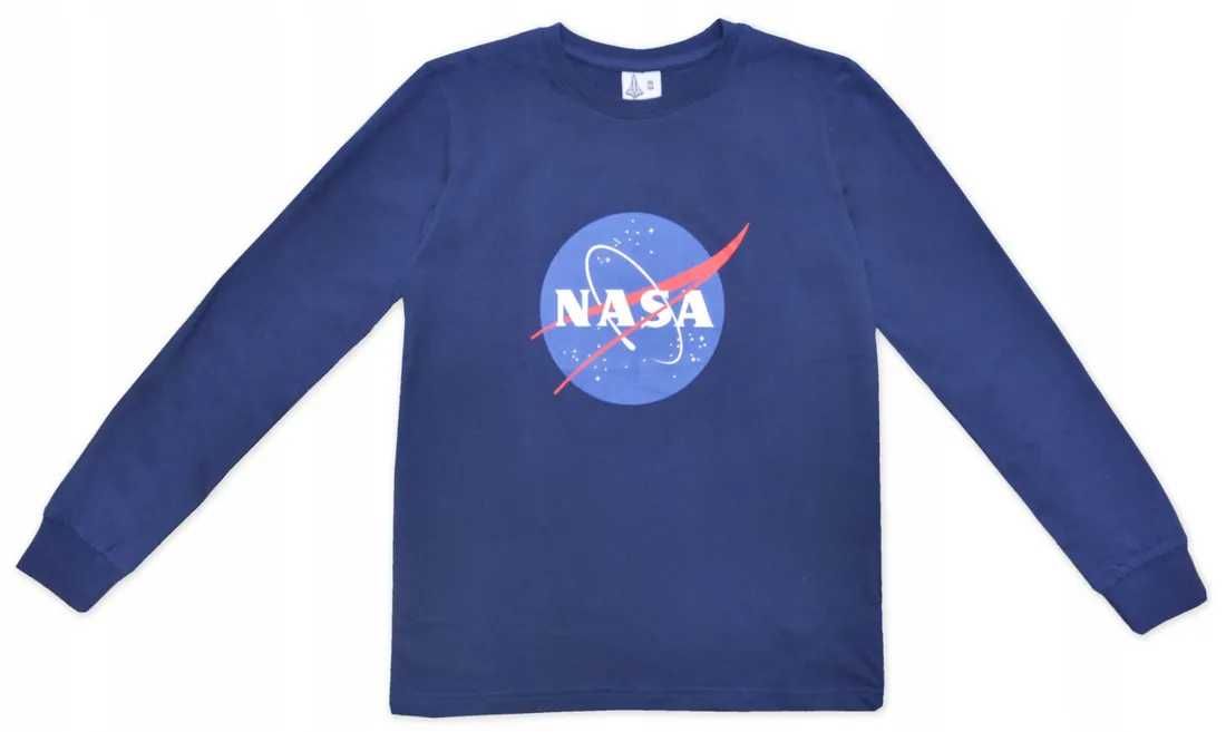 T-Shirt Nasa Bluzka Kosmos 158 13 Lat Bluza Cosmos Długi Rękaw