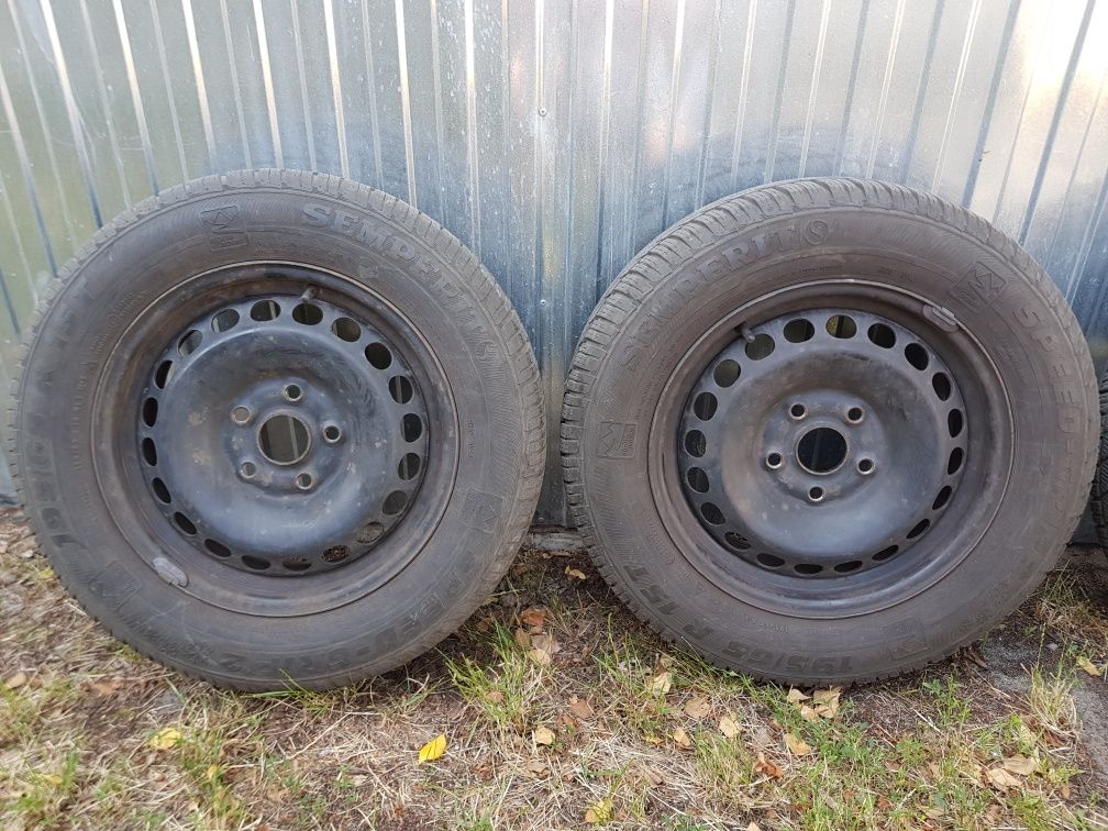 Koła zimowe 5x112 VW 195/65/15 komplet