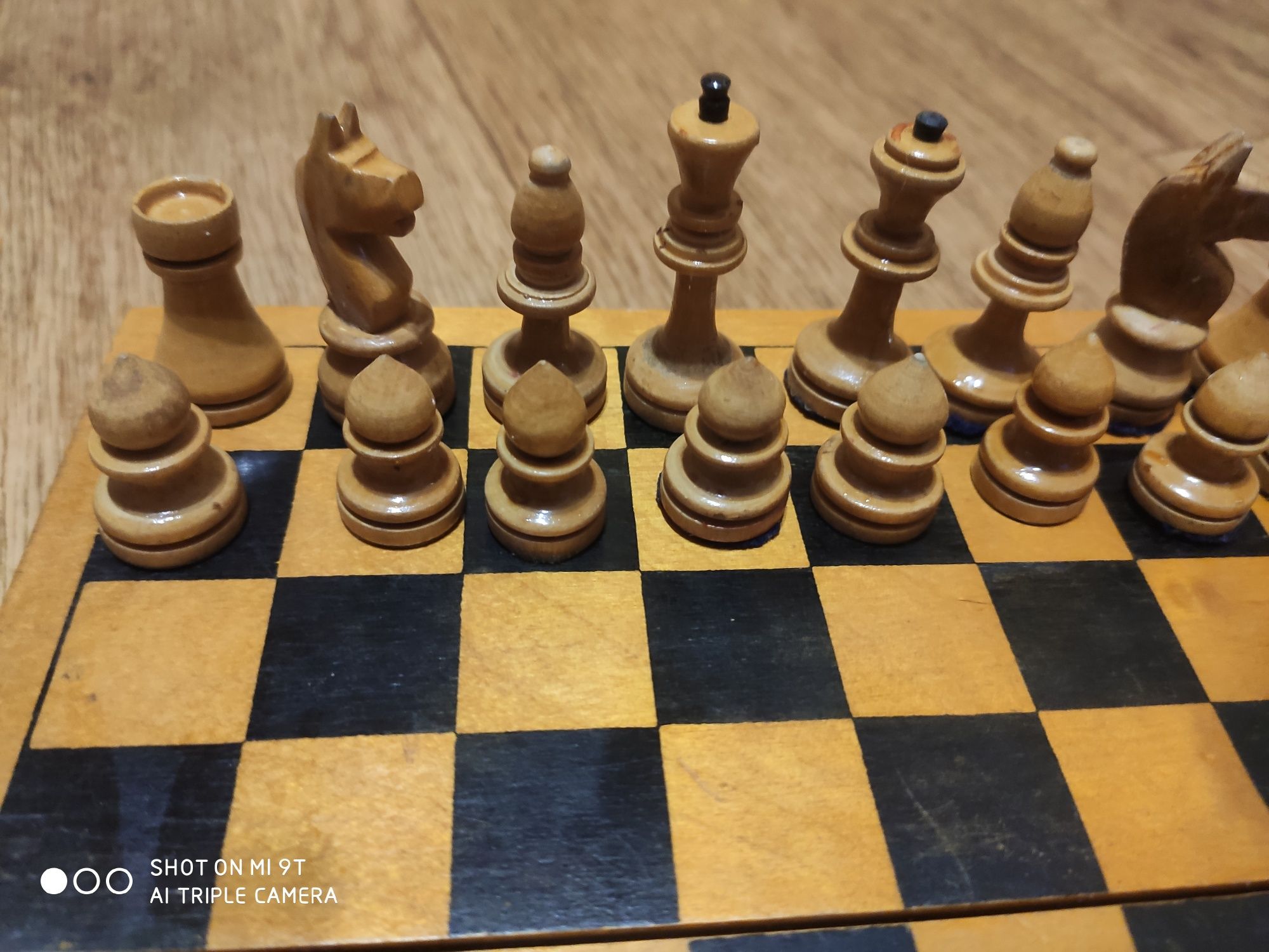 Сувенир, шахматы деревянные ссср