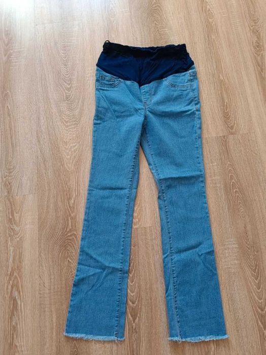 Spodnie ciążowe jeansowe