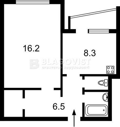 1к Продаж, Кибальчича Миколи, 15