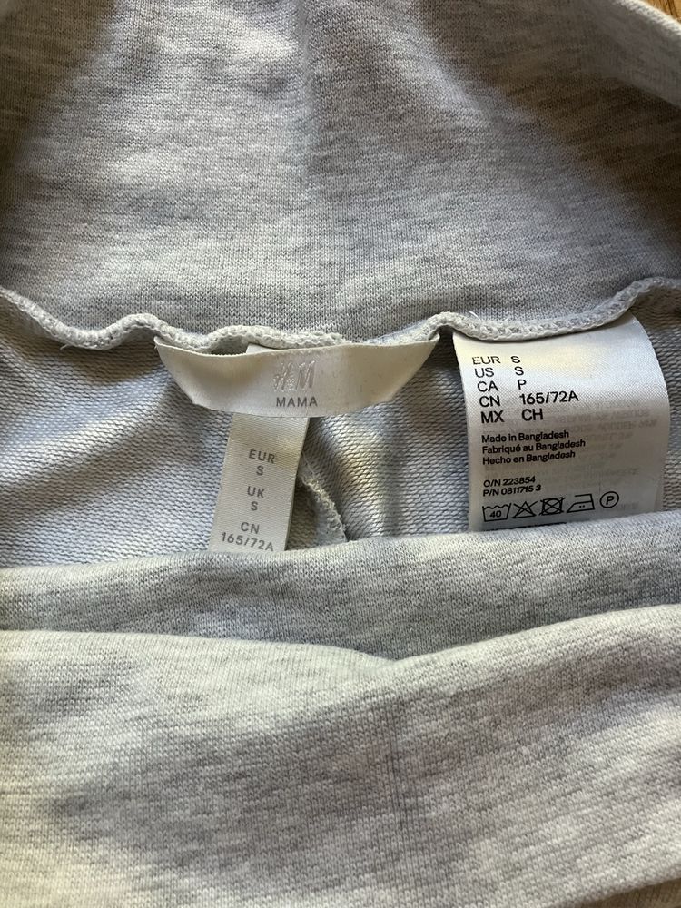 Odzież ciążowa hm H&M spodnie bluza S M