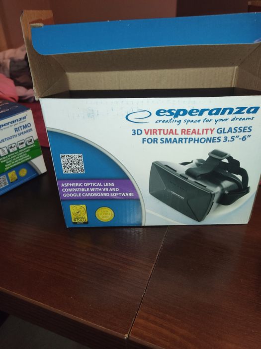 Okulary VR do telefonu + pilot bluetooth Esperanza