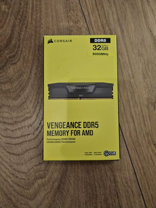 Corsair VENGEANCE DDR5 32GB (2x16GB) 6000MHz CL3