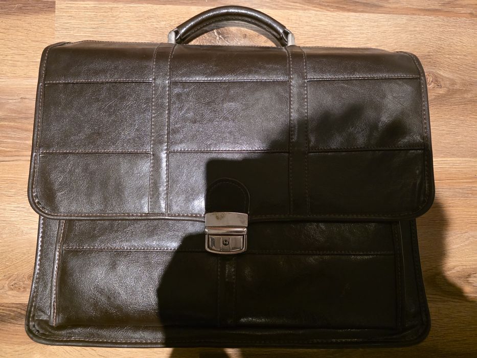 Teczka skórzana męska Galskór