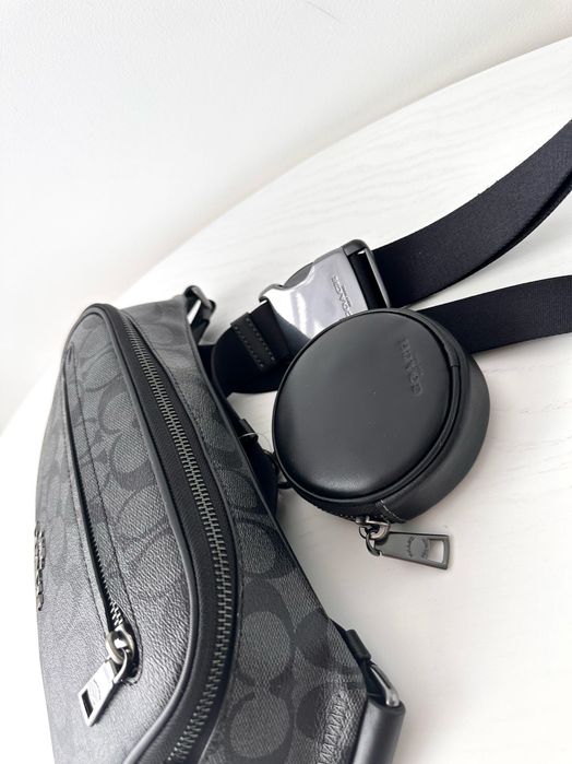 COACH Elias Belt Bag Чоловіча сумочка бананка оригінал мужская сумка