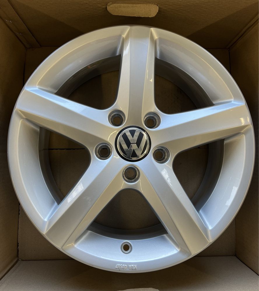 Alufelgi 16 VW Golf Touran Caddy Passat 5x112 Oryginalne Felgi