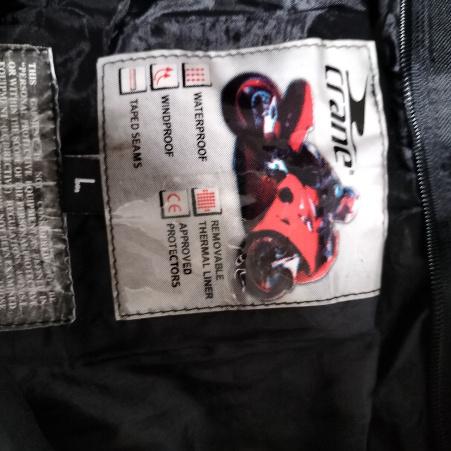 Spodnie motocyklowe lub na quada firmy Hein Gericke rozmiar L.