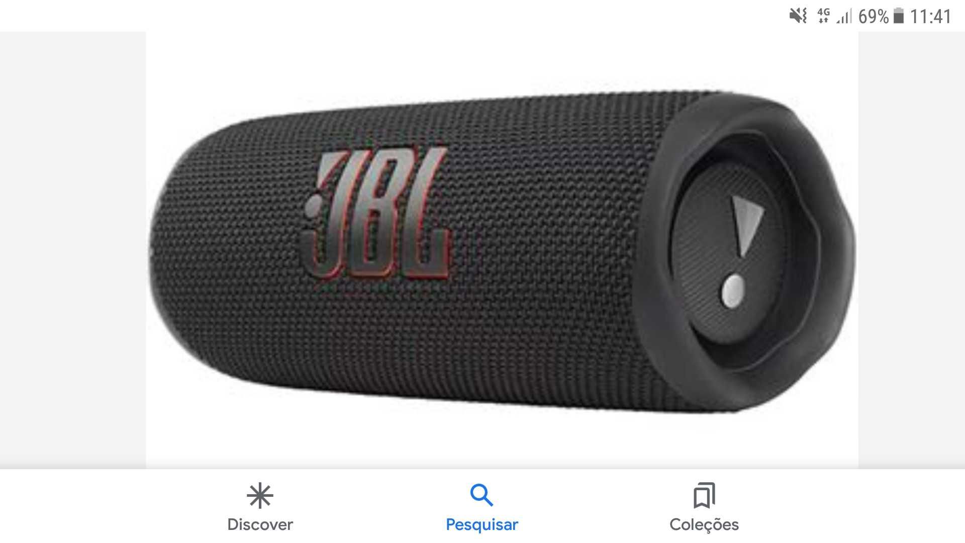 Coluna Portátil Bluetooth JBL Flip 6 nova cx original c garantia