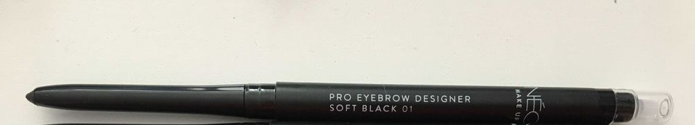 Kredka do brwi Soft Black (z silikonowa szczoteczka) Neo Make Up