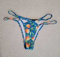 Nasty Gal Nowy dół majtki od bikini stroju kąpielowego owocowy print