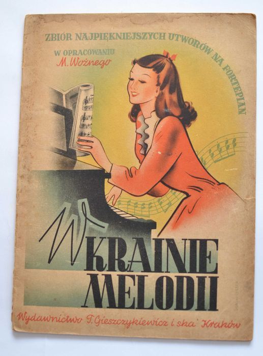 Zbiór najpiękniejszych utworów na fortepian w opracowaniu M. Wożnego