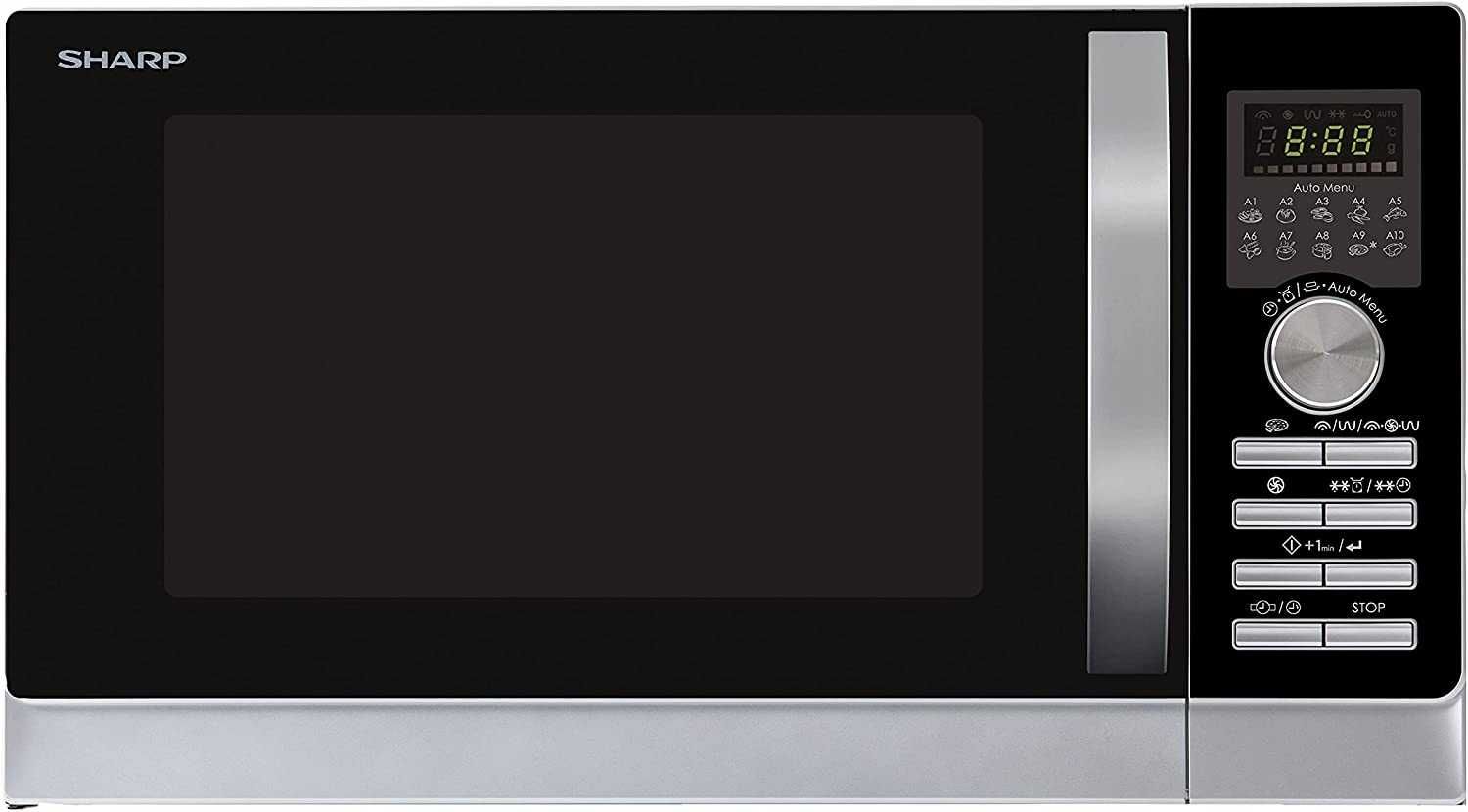 Kuchenka mikrofalowa mikrofalówka SHARP R843INW 25L 1100W GRILL